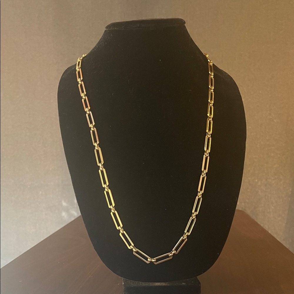 Monet 37” Elegant Gold Chain Necklace